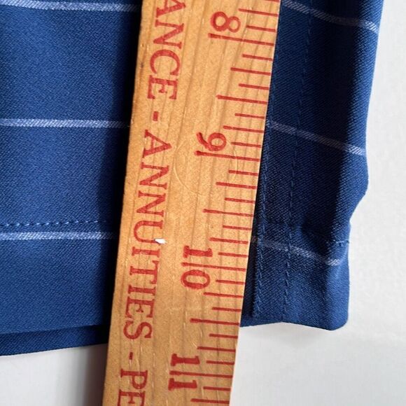 FootJoy FJ Blue Striped Stretch Shorts 34x7 - Picture 7 of 15